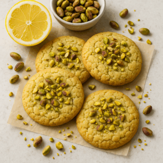 Pistazien Zitronen Cookie